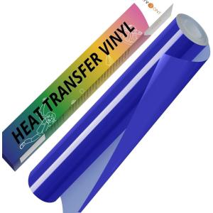 imageHTVRONT White HTV Heat Transfer Vinyl  12quot x 120ft White Iron on Vinyl for Shirts HTV Vinyl Roll for All Cutter Machine Easy to Cut ampamp Weed for Heat Transfer Vinyl Design120ftRoyal Blue