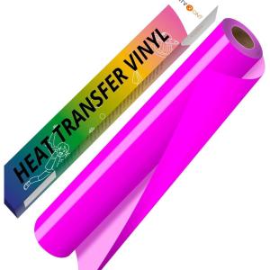 imageHTVRONT White HTV Heat Transfer Vinyl  12quot x 120ft White Iron on Vinyl for Shirts HTV Vinyl Roll for All Cutter Machine Easy to Cut ampamp Weed for Heat Transfer Vinyl Design120ftMagenta