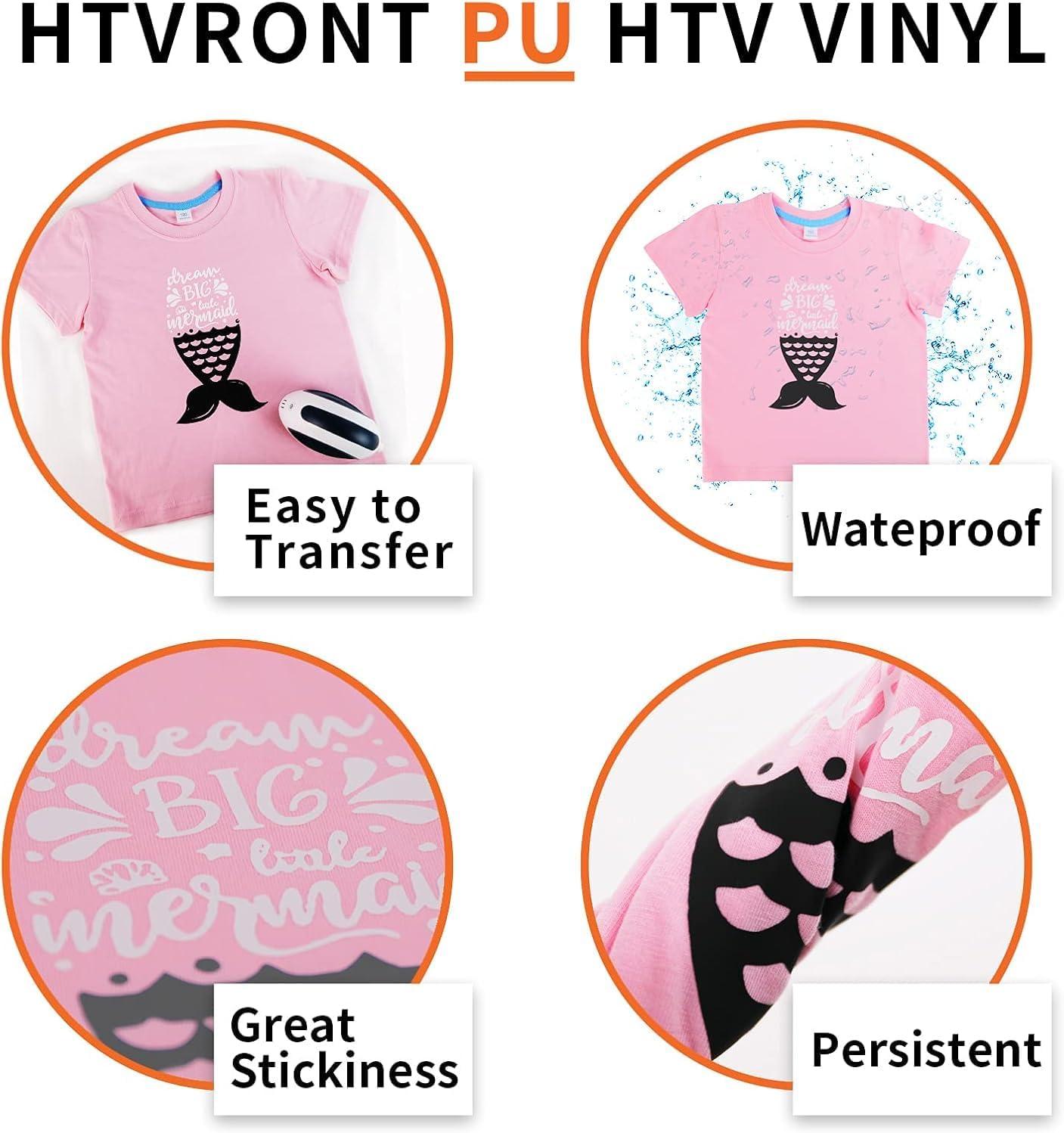 imageHTVRONT HTV Heat Transfer Vinyl Bundle  100 Pack 12  10in Heat Transfer Vinyl for TShirt 43 Assorted Colors HTV Vinyl Bundle for All Cutter Machine Easy to Cut ampamp Weed ampamp Transfer Iron on VinylBlack and white