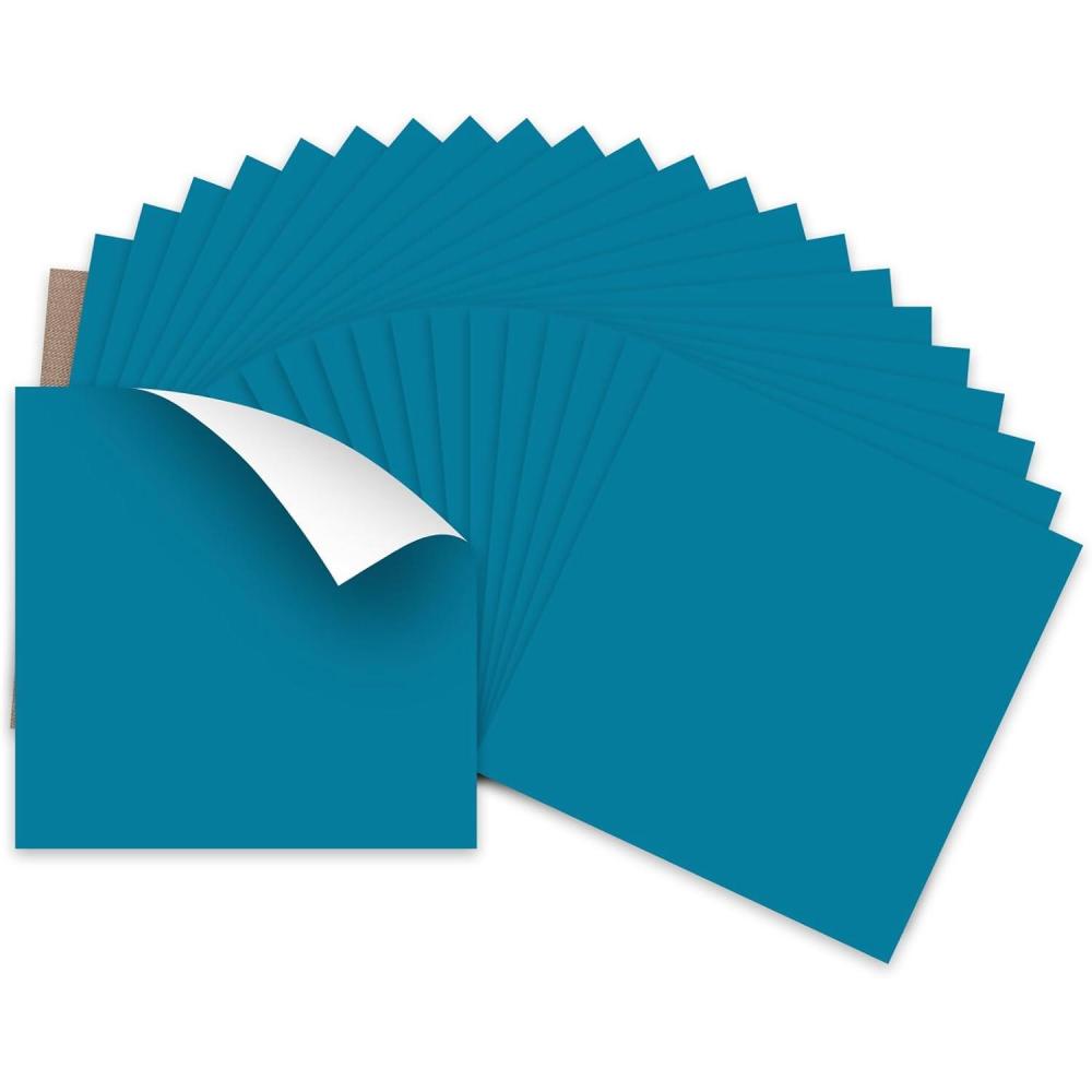 imageHTVRONT HTV Heat Transfer Vinyl Bundle  100 Pack 12  10in Heat Transfer Vinyl for TShirt 43 Assorted Colors HTV Vinyl Bundle for All Cutter Machine Easy to Cut ampamp Weed ampamp Transfer Iron on VinylTeal