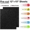 imageBlack HTV Heat Transfer Vinyl Bundle 13 Pack 12quot x 10quot Black Iron on Vinyl for TShirt Heat Transfer Vinyl for Silhouette Cameo or Heat Press MachineBlack Glitter