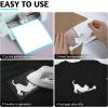 imageBlack HTV Heat Transfer Vinyl Bundle 13 Pack 12quot x 10quot Black Iron on Vinyl for TShirt Heat Transfer Vinyl for Silhouette Cameo or Heat Press MachineWhite  Black