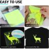 imageBlack HTV Heat Transfer Vinyl Bundle 13 Pack 12quot x 10quot Black Iron on Vinyl for TShirt Heat Transfer Vinyl for Silhouette Cameo or Heat Press MachineNeon Yellow