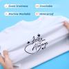 imageBlack HTV Heat Transfer Vinyl Bundle 13 Pack 12quot x 10quot Black Iron on Vinyl for TShirt Heat Transfer Vinyl for Silhouette Cameo or Heat Press MachinePatterned