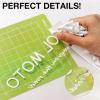 imageHTVRONT 15x15 Heat Press Machine 3pcs Teflon Sheets 2 Rolls HTV Vinyl Tshirt Ruler Guide