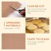 imageHTVRONT 3 Pack 12 x 16quot Brown Teflon Sheets for Heat Press and Tshirt Ruler Guide for Vinyl Alignment
