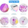 imageHTVRONT 57 Pack Permanent Vinyl 12quot x 10FT Gold Vinyl12 Sheets Holographic Bundle12quot x 16 FT Red Transfer Paper6 Pcs Cutting Mat
