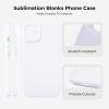 imageHTVRONT 6PCS Sublimation Phone Case Blanks Bulk Compatible with iPhone 15 Glossy Sublimation Customize Phone Case Hard Cell Phone Coated Basic Cases Sublimation Blanks Custom Phone Cover ShockproofiPhone15Plus