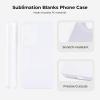 imageHTVRONT 6PCS Sublimation Phone Case Blanks Bulk Compatible with iPhone 15 Glossy Sublimation Customize Phone Case Hard Cell Phone Coated Basic Cases Sublimation Blanks Custom Phone Cover ShockproofGalaxy S23