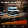 imageHTVRONT Auto Heat Press 2  Heat Press Machine for T Shirts with Adjustable Pressure ampamp Higher Heating Height Heats Up Fast ampamp Evenly Heat Press 15x15 for HTV Sublimation Heat Transfer ProjectsBubble Blue