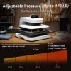 imageHTVRONT Auto Heat Press 2  Heat Press Machine for T Shirts with Adjustable Pressure ampamp Higher Heating Height Heats Up Fast ampamp Evenly Heat Press 15x15 for HTV Sublimation Heat Transfer ProjectsDaisy White