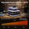 imageHTVRONT Auto Heat Press 2  Heat Press Machine for T Shirts with Adjustable Pressure ampamp Higher Heating Height Heats Up Fast ampamp Evenly Heat Press 15x15 for HTV Sublimation Heat Transfer ProjectsLavender Purple