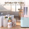 imageHTVRONT Auto Tumbler Heat Press Machine  Mug Heat Press Heat Up Fast ampamp Even Professional Tumbler Press HighSecurity for 295318inch Sublimation Tumblers Cups Glasses and Mugs BlueBlue