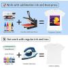 imageHTVRONT Auto Tumbler Heat Press MachineWhite 150 Sheets A4 Sublimation Paper