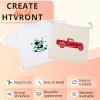 imageHTVRONT Black Flock HTV Heat Transfer Vinyl12 x 6FT Flock HTV Vinyl Roll for TShirts Flocked Iron on Vinyl for All Cutting Machines Easy to Cut ampamp Weed BlackRed