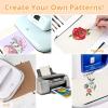 imageHTVRONT Blank Canvas Makeup Bags 10 Pack Sublimation Blanks Cosmetic Bags DIY Heat Transfer Canvas Pen Case Pencil Bags Beige MultiPurpose Travel Toiletry Zipper Bags 10pcs 83  5 Inch