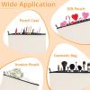 imageHTVRONT Blank Canvas Makeup Bags 10 Pack Sublimation Blanks Cosmetic Bags DIY Heat Transfer Canvas Pen Case Pencil Bags Beige MultiPurpose Travel Toiletry Zipper Bags 10pcs 83  5 Inch
