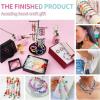 imageHTVRONT Bracelets Making Kit 16300 PCS 56 Colors Flat Polymer Clay Bead set Craft Gift Jewelry Accessory Supplies