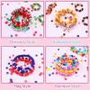 imageHTVRONT Bracelets Making Kit 16300 PCS 56 Colors Flat Polymer Clay Bead set Craft Gift Jewelry Accessory Supplies