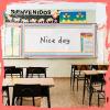 imageHTVRONT Bulletin Board Borders70FT Yellow Classroom Borders for Bulletin Board with Dot GlueScalloped Wave Border Trim for OfficesHomeClassroom Back to School Decor