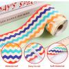 imageHTVRONT Bulletin Board Borders70FT Yellow Classroom Borders for Bulletin Board with Dot GlueScalloped Wave Border Trim for OfficesHomeClassroom Back to School Decor