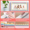 imageHTVRONT Bulletin Board Borders70FT Yellow Classroom Borders for Bulletin Board with Dot GlueScalloped Wave Border Trim for OfficesHomeClassroom Back to School Decor