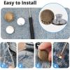 imageHTVRONT Buttons for Jeans 32 Sets Jean Buttons Replacement 17mmampamp20mm No Sew Adjustable Metal Jean Buttons for Loose Jeans Repair Kit with Threads Rivets and Screwdriver32pcs 17mm20mm