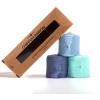 imageHTVRONT Chiffon Silk Ribbon 15quot x 7Yd Soft Handmade Fringe Frayed Edged Baby Shower Bridal Bouquets Wedding Invitation Decor PurpleBlue