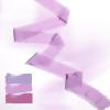 imageHTVRONT Chiffon Silk Ribbon 15quot x 7Yd Soft Handmade Fringe Frayed Edged Baby Shower Bridal Bouquets Wedding Invitation Decor PurplePurple