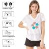 imageHTVRONT Cow Print HTV Vinyl  12quot x 8ft Cow Printed Animal Pattern Iron on Vinyl for Cricut ampamp Silhouette Cameo Cow Printed Heat Transfer Vinyl for Shirts  Easy to Cut ampamp Weed for Heat Vinyl DesignATurquoise