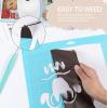 imageHTVRONT Cow Print HTV Vinyl  12quot x 8ft Cow Printed Animal Pattern Iron on Vinyl for Cricut ampamp Silhouette Cameo Cow Printed Heat Transfer Vinyl for Shirts  Easy to Cut ampamp Weed for Heat Vinyl DesignDBeige Puff