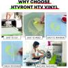 imageHTVRONT Cow Print HTV Vinyl  12quot x 8ft Cow Printed Animal Pattern Iron on Vinyl for Cricut ampamp Silhouette Cameo Cow Printed Heat Transfer Vinyl for Shirts  Easy to Cut ampamp Weed for Heat Vinyl DesignANeon Green