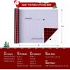 imageHTVRONT Cow Print HTV Vinyl  12quot x 8ft Cow Printed Animal Pattern Iron on Vinyl for Cricut ampamp Silhouette Cameo Cow Printed Heat Transfer Vinyl for Shirts  Easy to Cut ampamp Weed for Heat Vinyl DesignABlack Red Plaid