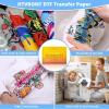 imageHTVRONT DTF Transfer Film for Sublimation  30 Sheets of A4 83117quot DTF Paper for Inkjet Printers Direct to Film Transfer Paper for Cotton T shirts Easy to Use Vivid Colors Easy to IndentifyA4  30 Sheets