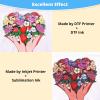 imageHTVRONT DTF Transfer Film for Sublimation  30 Sheets of A4 83117quot DTF Paper for Inkjet Printers Direct to Film Transfer Paper for Cotton T shirts Easy to Use Vivid Colors Easy to IndentifyA4  50 Sheets