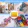 imageHTVRONT DTF Transfer Film for Sublimation  30 Sheets of A4 83117quot DTF Paper for Inkjet Printers Direct to Film Transfer Paper for Cotton T shirts Easy to Use Vivid Colors Easy to IndentifyA4  50 Sheets