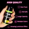 imageHTVRONT Glow in the Dark Paint  60ml Neon Paint 9 Colors  Acrylic Glow Paint Black Light  Fluorescent Paint for Art Project Indoor Rock Wood Fabric Kids Waterproof Pigments 203oz
