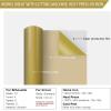 imageHTVRONT Gold HTV Heat Transfer Vinyl  12quot x 25ft Gold Vinyl for Shirts  Easy to Cut ampamp Weed Iron on VinylGold