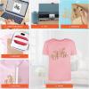 imageHTVRONT Gold HTV Heat Transfer Vinyl  12quot x 25ft Gold Vinyl for Shirts  Easy to Cut ampamp Weed Iron on VinylGold