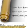 imageHTVRONT Gold HTV Heat Transfer Vinyl  12quot x 25ft Gold Vinyl for Shirts  Easy to Cut ampamp Weed Iron on VinylGold