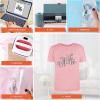 imageHTVRONT Gold HTV Heat Transfer Vinyl  12quot x 25ft Gold Vinyl for Shirts  Easy to Cut ampamp Weed Iron on VinylSilver