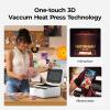 imageHTVRONT H17 Phone Cases Heat Press  Automatic Vacuum Heat Press Machine for Phone Cases Sublimation Press for Custom Phone Case Badges Coasters Includes Film ampamp Fixture Compatible with iPhoneCompatible with Android