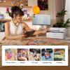 imageHTVRONT H17 Phone Cases Heat Press  Automatic Vacuum Heat Press Machine for Phone Cases Sublimation Press for Custom Phone Case Badges Coasters Includes Film ampamp Fixture Compatible with iPhoneCompatible with iPhone