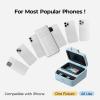 imageHTVRONT H17 Phone Cases Heat Press  Automatic Vacuum Heat Press Machine for Phone Cases Sublimation Press for Custom Phone Case Badges Coasters Includes Film ampamp Fixture Compatible with AndroidBlueCompatible with iPhone