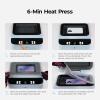 imageHTVRONT H17 Phone Cases Heat Press  Automatic Vacuum Heat Press Machine for Phone Cases Sublimation Press for Custom Phone Case Badges Coasters Includes Film ampamp Fixture Compatible with AndroidBlueCompatible with iPhone