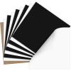 imageHTVRONT HTV Heat Transfer Vinyl Bundle  100 Pack 12  10in Heat Transfer Vinyl for TShirt 43 Assorted Colors HTV Vinyl Bundle for All Cutter Machine Easy to Cut ampamp Weed ampamp Transfer Iron on VinylBlack  White