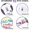 imageHTVRONT HTV Heat Transfer Vinyl Bundle  100 Pack 12  10in Heat Transfer Vinyl for TShirt 43 Assorted Colors HTV Vinyl Bundle for All Cutter Machine Easy to Cut ampamp Weed ampamp Transfer Iron on VinylPurple
