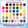 imageHTVRONT HTV Heat Transfer Vinyl Bundle  100 Pack 12  10in Heat Transfer Vinyl for TShirt 43 Assorted Colors HTV Vinyl Bundle for All Cutter Machine Easy to Cut ampamp Weed ampamp Transfer Iron on Vinyl100 Pack Multi Colors
