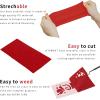 imageHTVRONT HTV Heat Transfer Vinyl Bundle  100 Pack 12  10in Heat Transfer Vinyl for TShirt 43 Assorted Colors HTV Vinyl Bundle for All Cutter Machine Easy to Cut ampamp Weed ampamp Transfer Iron on VinylRed