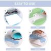 imageHTVRONT HTV Heat Transfer Vinyl12 x 3FT Turquoise HTV Vinyl Roll for TShirts Iron on Vinyl for All Cutting Machines ampamp Heat Press Machine Easy to Cut ampamp Weed Vinyl Heat Transfer TurquoiseCPale Blue